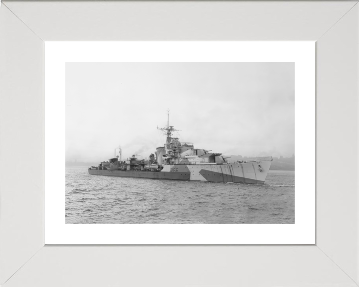 HMS Zambesi R66 Z Class Destroyer July 1944 Photo Print - Posters, Prints, & Visual Artwork - by Hampshire Prints (image 4 of 9)