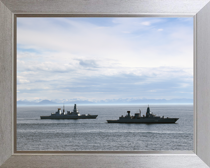 HMS Duncan D37 Type 45 Destroyer FGS Sachsen 2026 Photo Print - Posters, Prints, & Visual Artwork - by Hampshire Prints (image 7 of 9)