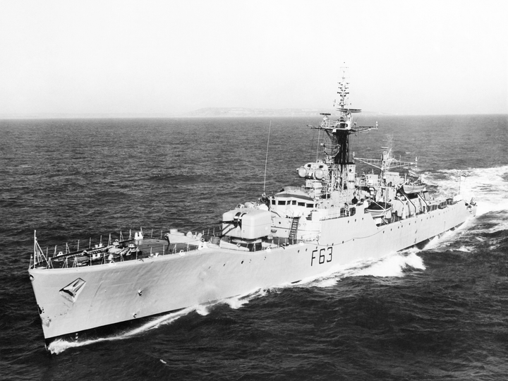 HMS Scarborough F63 Whitby Class Frigate 1967 Photo Print - Posters, Prints, & Visual Artwork - by Hampshire Prints (image 1 of 9)