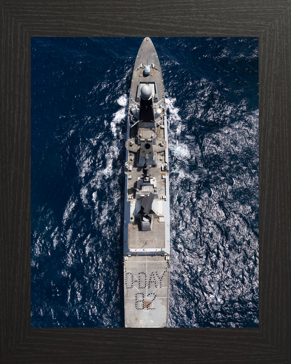 HMS Dragon D35 Type 45 Destroyer May 2026 Top Down Photo Print - Posters, Prints, & Visual Artwork - by Hampshire Prints (image 3 of 9)