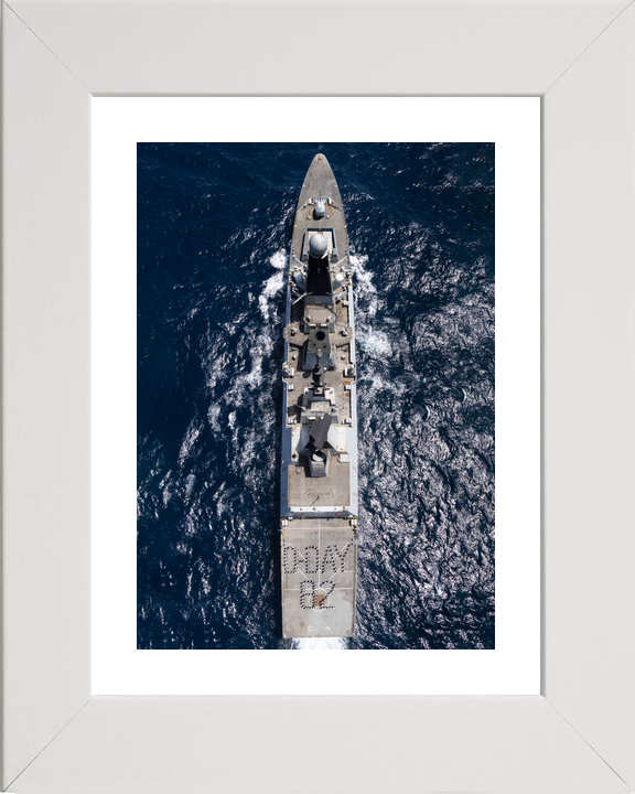 HMS Dragon D35 Type 45 Destroyer May 2026 Top Down Photo Print - Posters, Prints, & Visual Artwork - by Hampshire Prints (image 4 of 9)