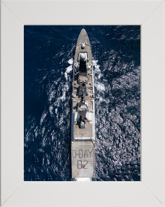 HMS Dragon D35 Type 45 Destroyer May 2026 Top Down Photo Print - Posters, Prints, & Visual Artwork - by Hampshire Prints (image 5 of 9)