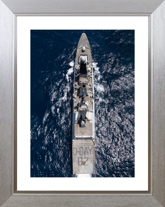 HMS Dragon D35 Type 45 Destroyer May 2026 Top Down Photo Print - Posters, Prints, & Visual Artwork - by Hampshire Prints (image 6 of 9)
