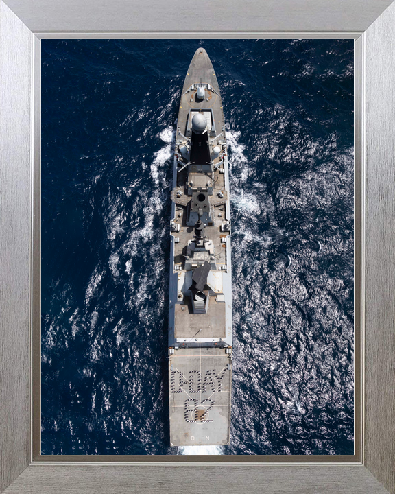 HMS Dragon D35 Type 45 Destroyer May 2026 Top Down Photo Print - Posters, Prints, & Visual Artwork - by Hampshire Prints (image 7 of 9)