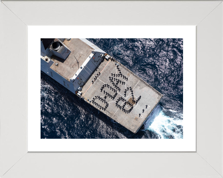 HMS Dragon D35 Type 45 Destroyer 31 May 2026 Top Down Photo Print - Posters, Prints, & Visual Artwork - by Hampshire Prints (image 4 of 9)