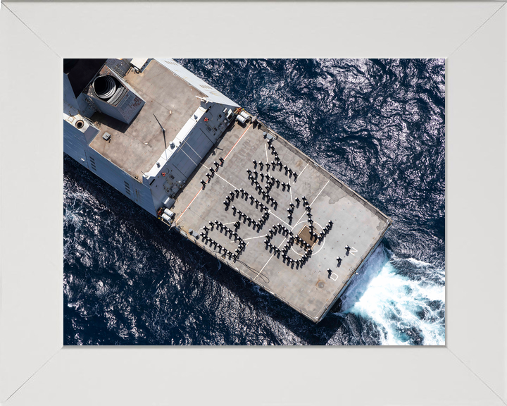HMS Dragon D35 Type 45 Destroyer 31 May 2026 Top Down Photo Print - Posters, Prints, & Visual Artwork - by Hampshire Prints (image 5 of 9)