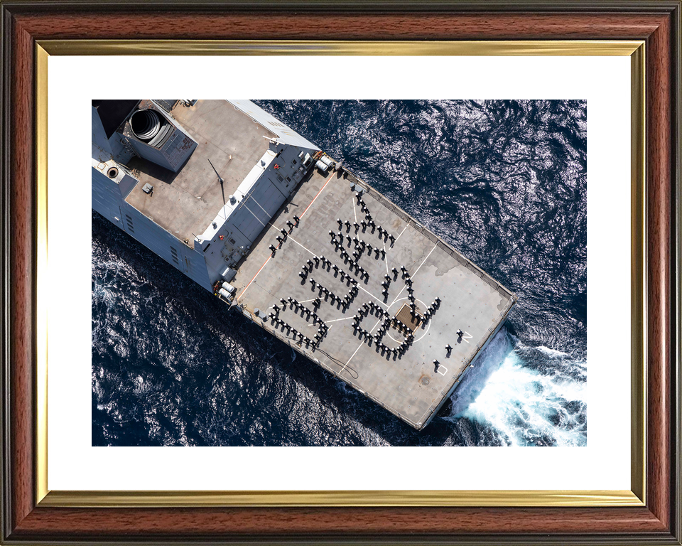 HMS Dragon D35 Type 45 Destroyer 31 May 2026 Top Down Photo Print - Posters, Prints, & Visual Artwork - by Hampshire Prints (image 8 of 9)