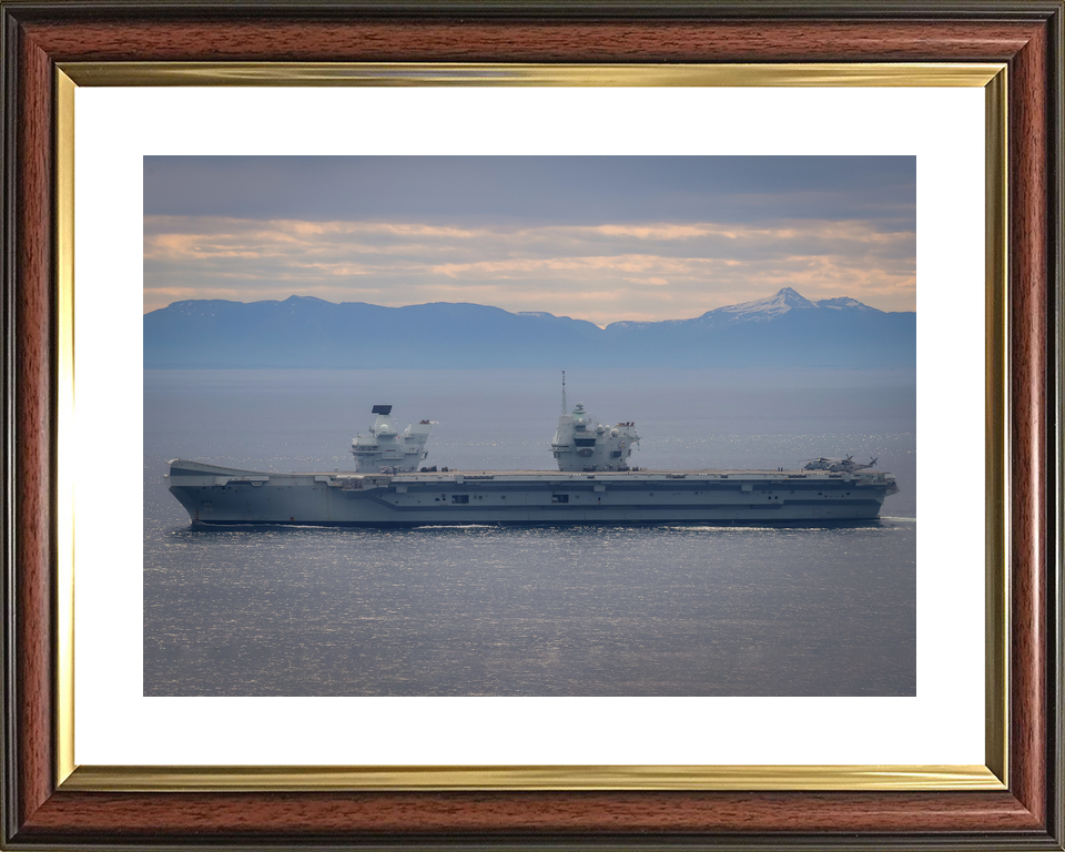 HMS Prince of Wales R09 Queen Elizabeth Class Aircraft Carrier 19 May 2026 Photo Print - Posters, Prints, & Visual Artwork - by Hampshire Prints (image 8 of 9)