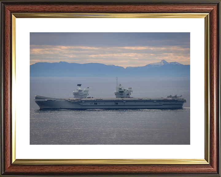 HMS Prince of Wales R09 Queen Elizabeth Class Aircraft Carrier 19 May 2026 Photo Print - Posters, Prints, & Visual Artwork - by Hampshire Prints (image 8 of 9)