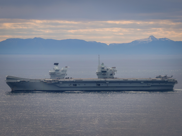 HMS Prince of Wales R09 Queen Elizabeth Class Aircraft Carrier 19 May 2026 Photo Print - Posters, Prints, & Visual Artwork - by Hampshire Prints (image 1 of 9)
