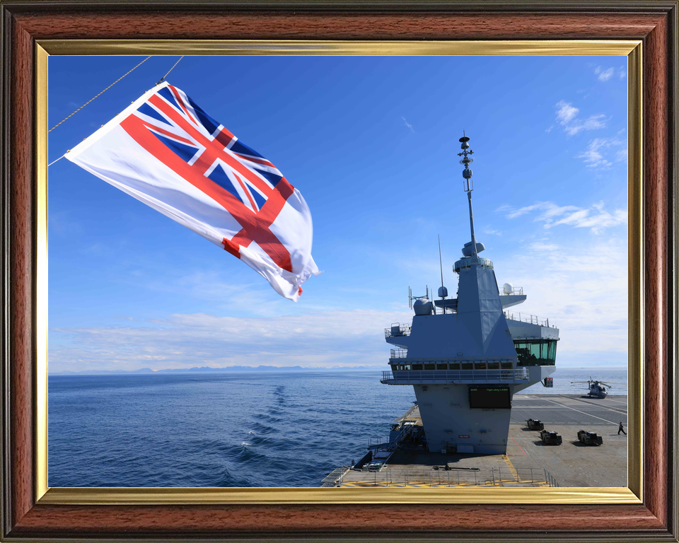 HMS Prince of Wales R09 Queen Elizabeth Class Aircraft Carrier May 2026 Photo Print - Posters, Prints, & Visual Artwork - by Hampshire Prints (image 9 of 9)