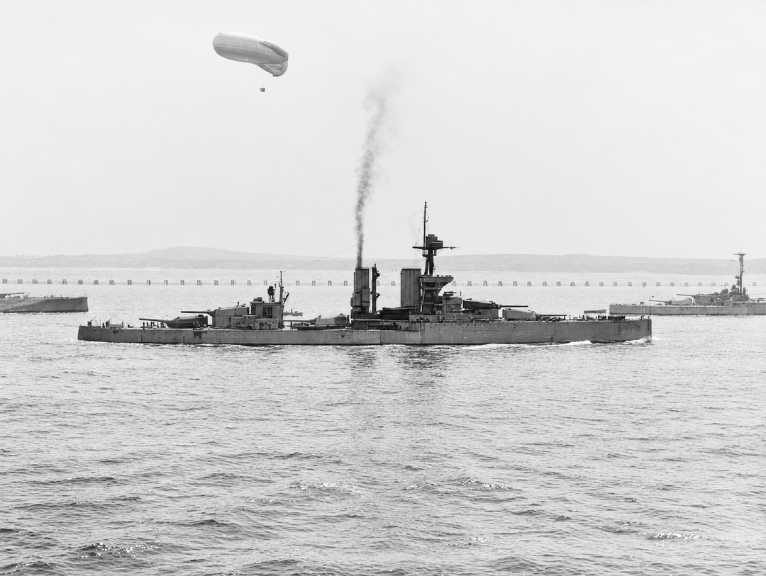 HMS King George V (1911) King George V Class Battleship 1917