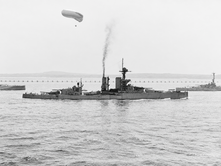 HMS King George V (1911) King George V Class Battleship 1917