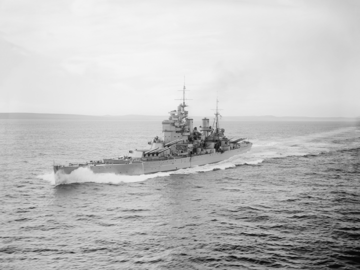 HMS King George V (41) King George V Class Battleship