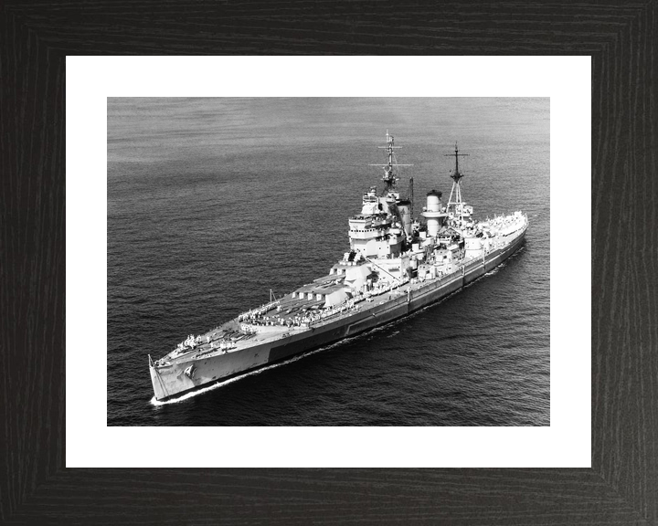 HMS King George V (41) King George V Class Battleship 1945