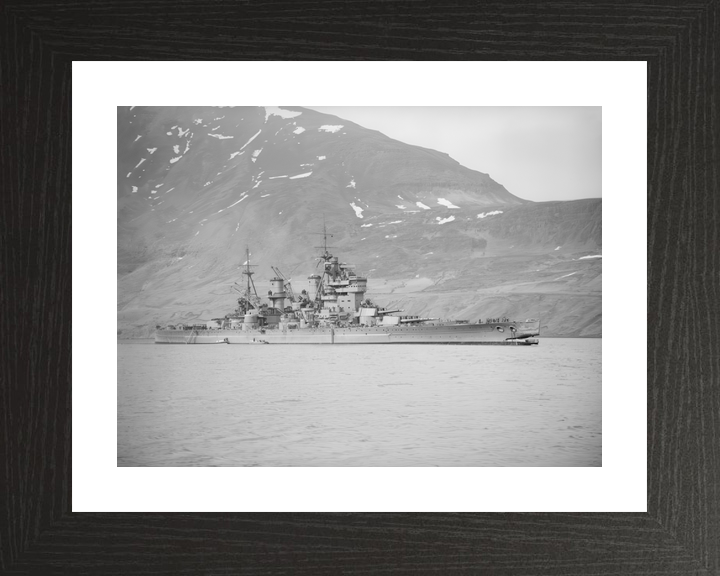 HMS King George V (41) King George V Class Battleship 1942