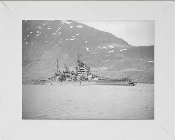 HMS King George V (41) King George V Class Battleship 1942