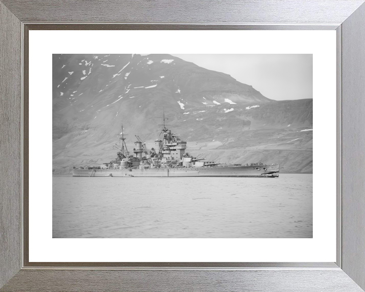 HMS King George V (41) King George V Class Battleship 1942