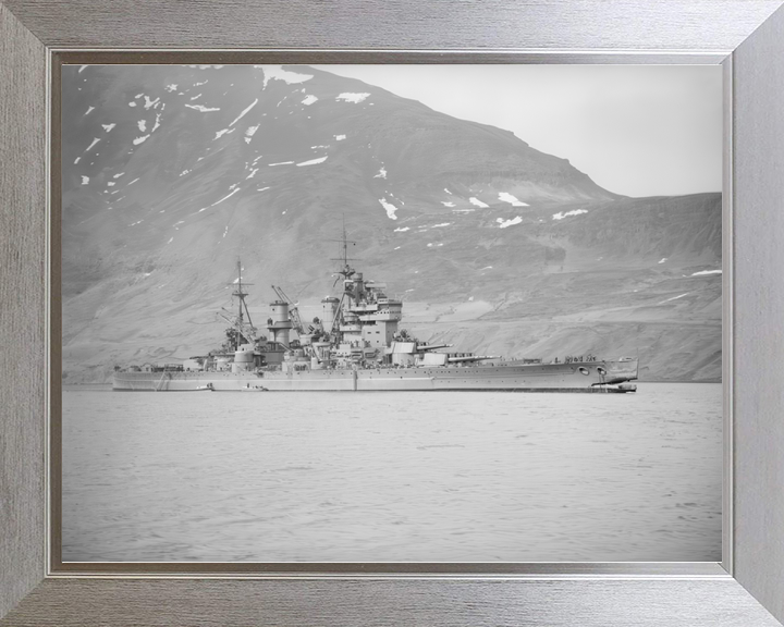 HMS King George V (41) King George V Class Battleship 1942