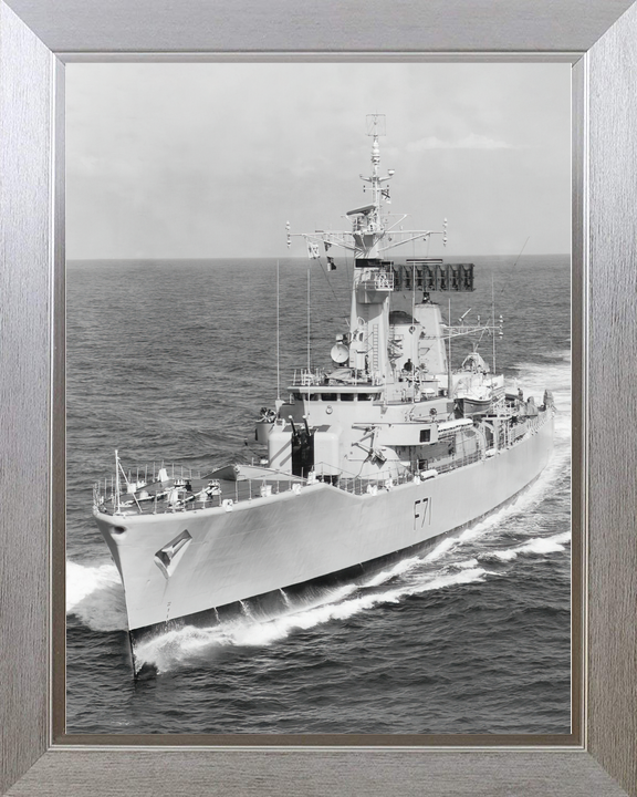 HMS Scylla F71 Leander Class Frigate Port Bow View Photo Print - Posters, Prints, & Visual Artwork - by Hampshire Prints (image 7 of 9)