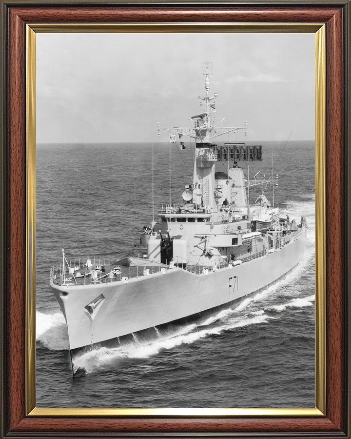 HMS Scylla F71 Leander Class Frigate Port Bow View Photo Print - Posters, Prints, & Visual Artwork - by Hampshire Prints (image 9 of 9)