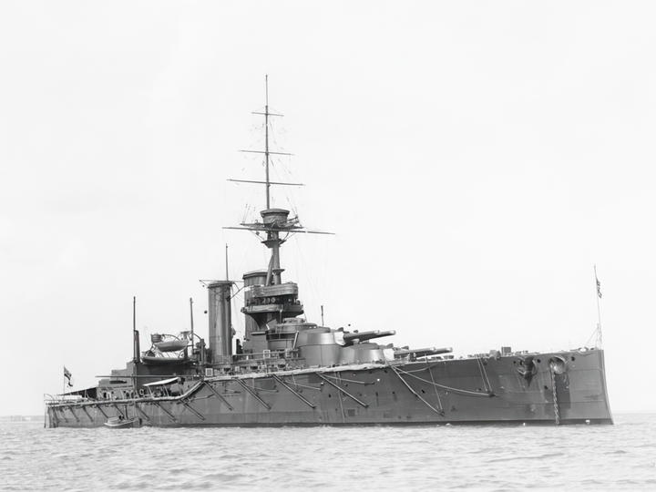 HMS Centurion (1911) King George V Class Battleship