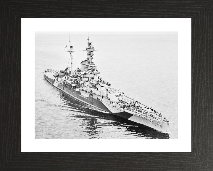 HMS Royal Sovereign (05) Revenge Class Battleship 1943