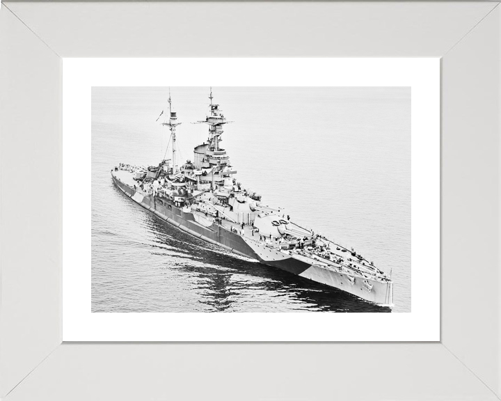 HMS Royal Sovereign (05) Revenge Class Battleship 1943