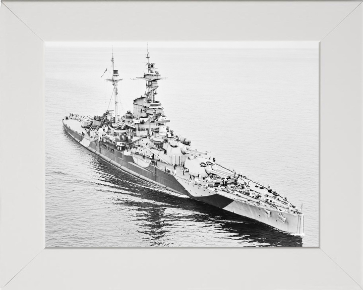 HMS Royal Sovereign (05) Revenge Class Battleship 1943