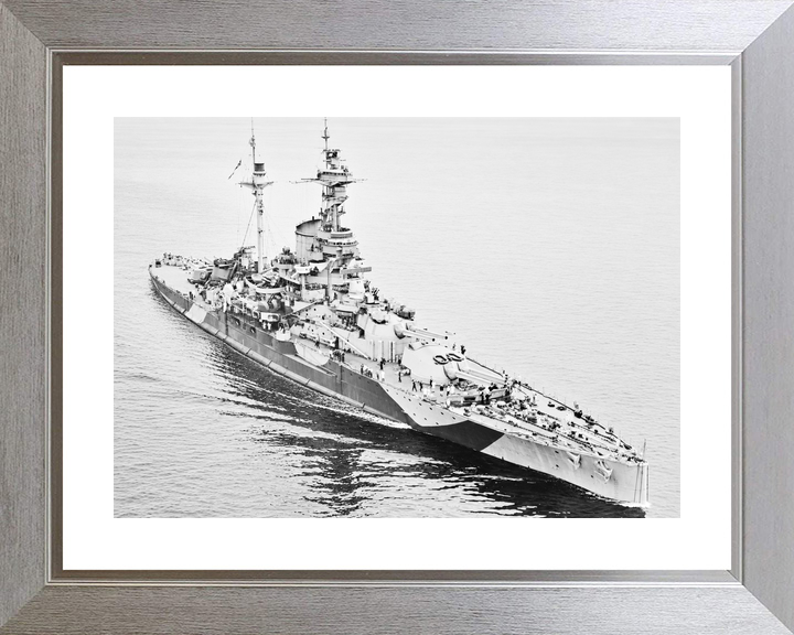 HMS Royal Sovereign (05) Revenge Class Battleship 1943