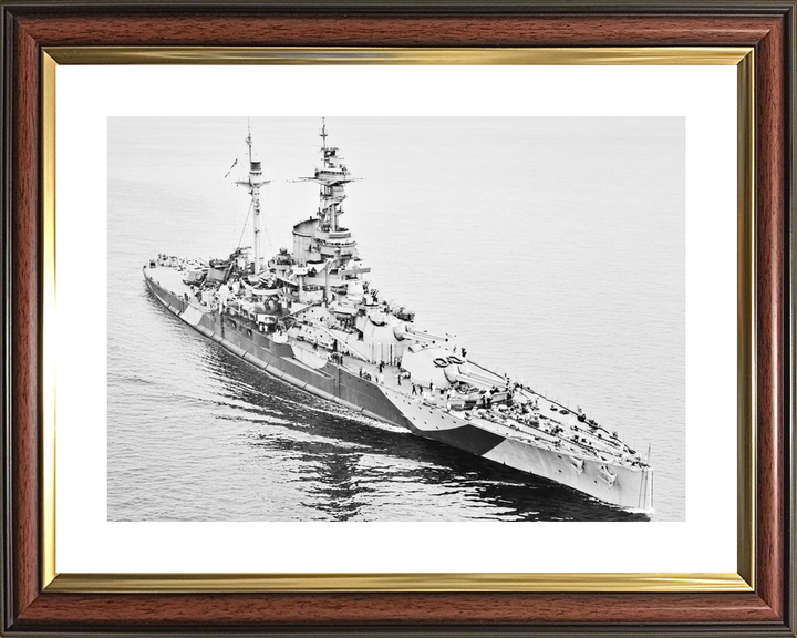 HMS Royal Sovereign (05) Revenge Class Battleship 1943
