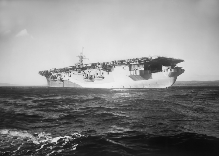 HMS Emperor D98 Ruler Class Escort Carrier