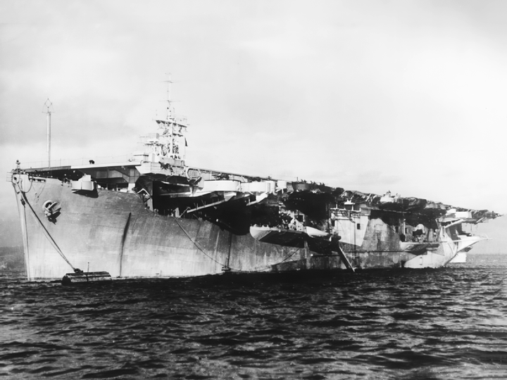 HMS Searcher D40 Attacker Class Escort Carrier