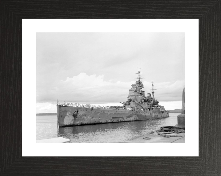 HMS Prince of Wales 53 King George V Class Battleship 1941
