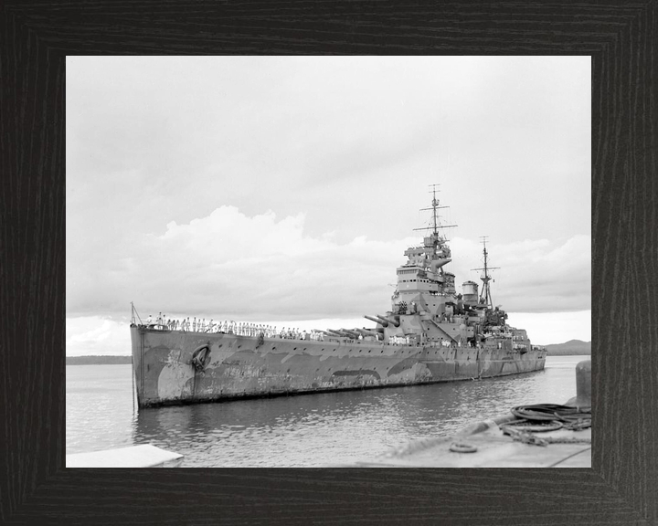 HMS Prince of Wales 53 King George V Class Battleship 1941