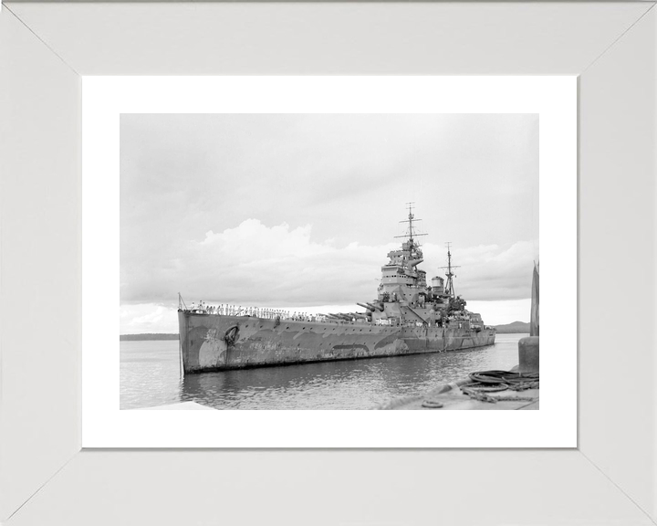 HMS Prince of Wales 53 King George V Class Battleship 1941