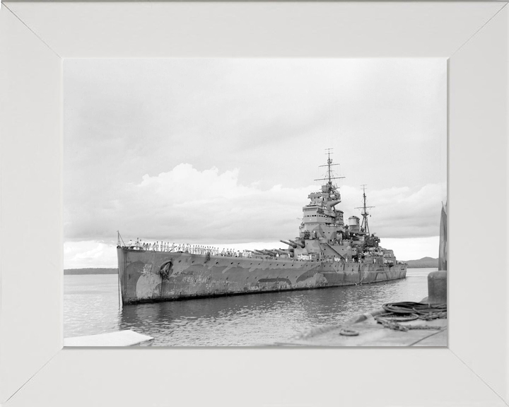HMS Prince of Wales 53 King George V Class Battleship 1941