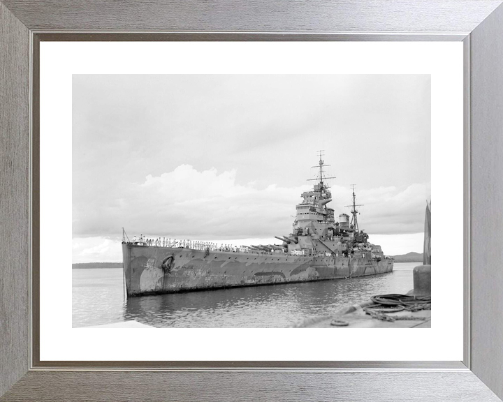 HMS Prince of Wales 53 King George V Class Battleship 1941