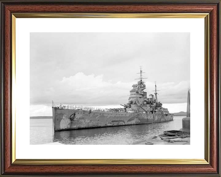 HMS Prince of Wales 53 King George V Class Battleship 1941