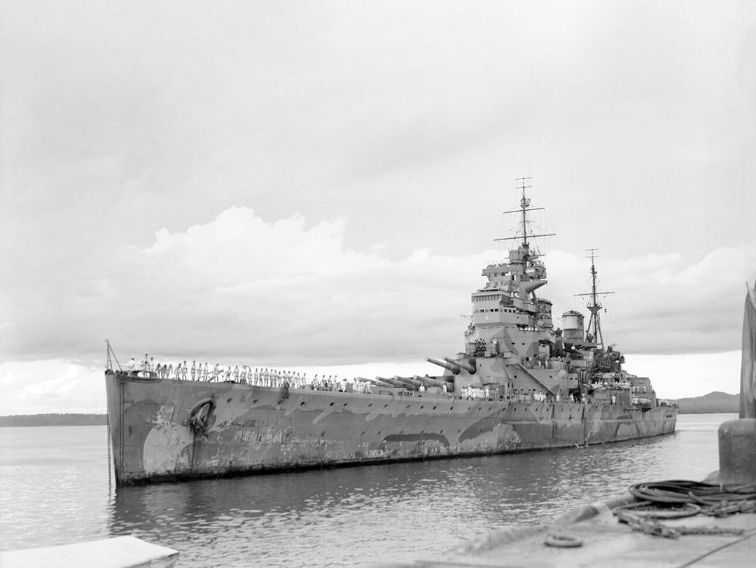 HMS Prince of Wales 53 King George V Class Battleship 1941