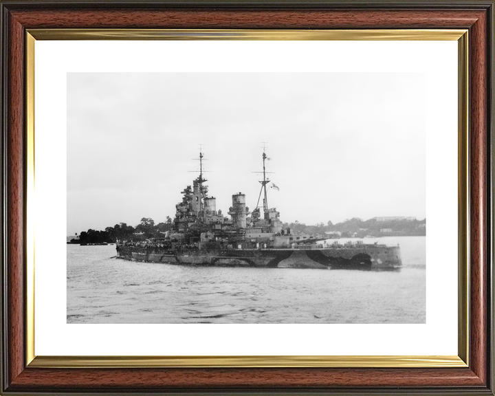 HMS Prince of Wales 53 King George V Class Battleship