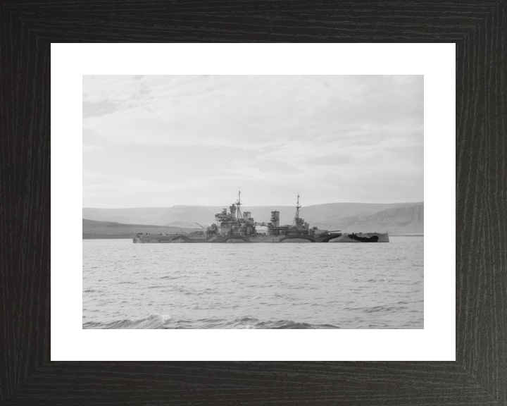 HMS Prince of Wales 53 King George V Class Battleship WW2