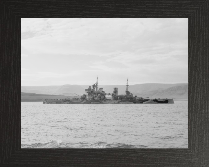 HMS Prince of Wales 53 King George V Class Battleship WW2