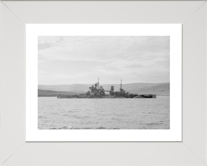 HMS Prince of Wales 53 King George V Class Battleship WW2