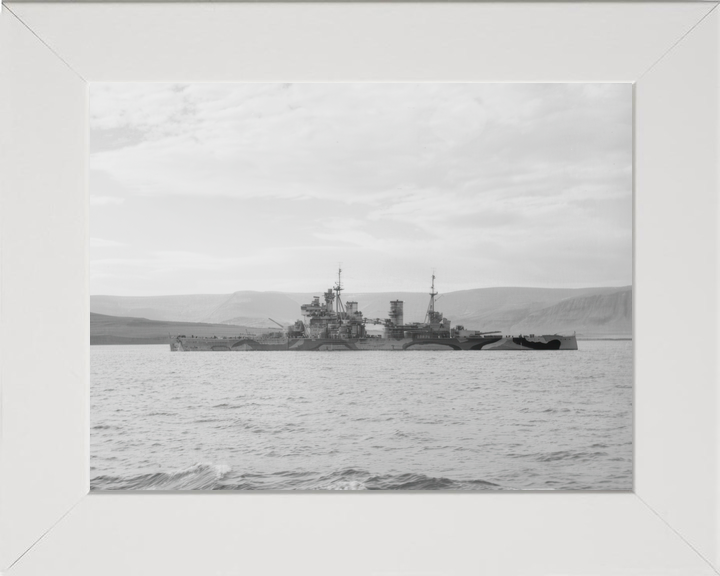 HMS Prince of Wales 53 King George V Class Battleship WW2