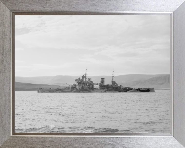 HMS Prince of Wales 53 King George V Class Battleship WW2