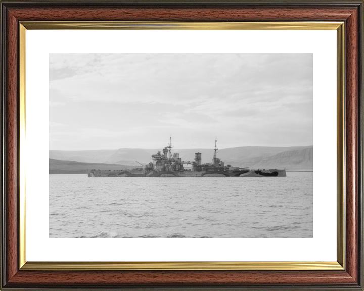 HMS Prince of Wales 53 King George V Class Battleship WW2