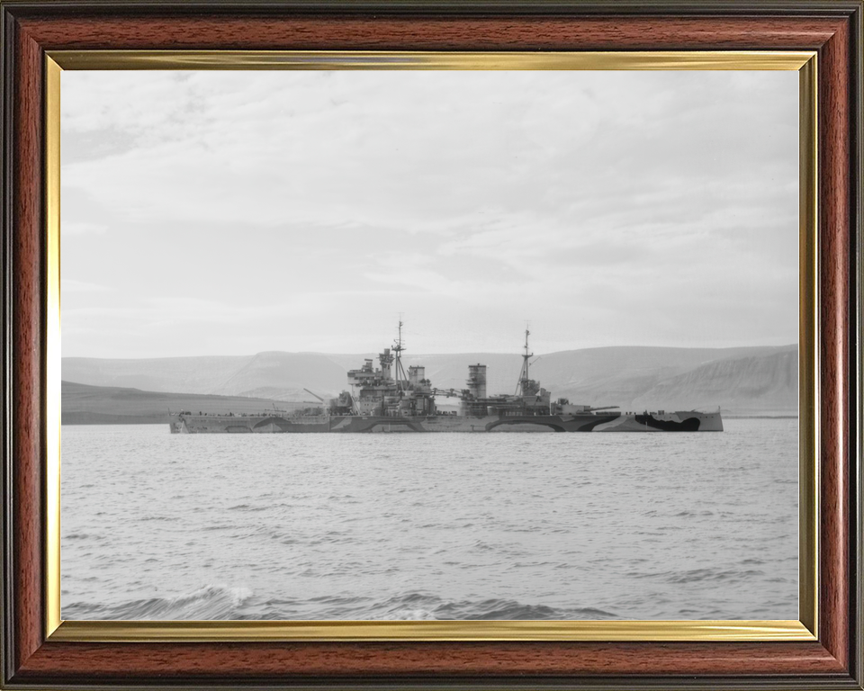 HMS Prince of Wales 53 King George V Class Battleship WW2