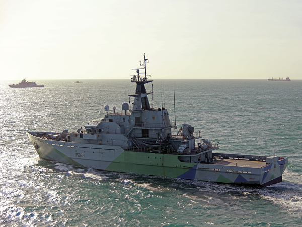 HMS Mersey P283 River Class Patrol Vessel April 2026