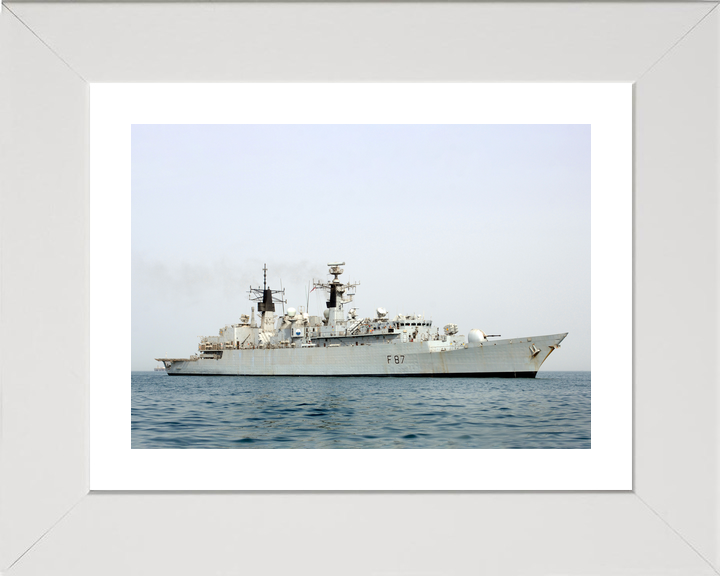 HMS Chatham F87 Type 22 Frigate Iraq 2008